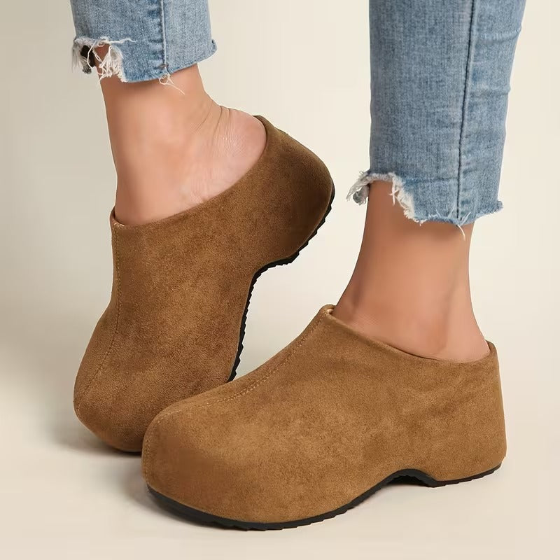Damskie Eleganckie Mule o Nowoczesnej Linii
