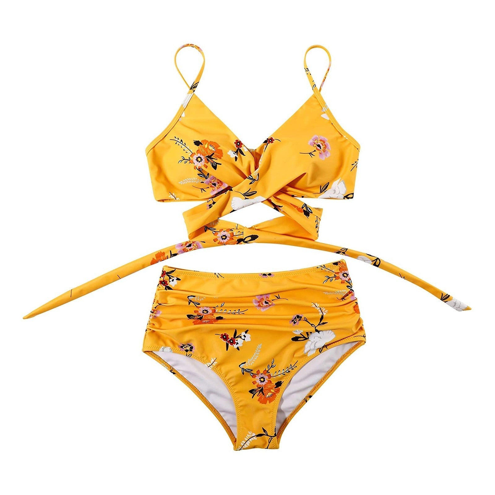 Damski Bikini Set High‑Waist o Komfortowej, Modelującej Linii