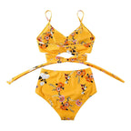 Damski Bikini Set High‑Waist o Komfortowej, Modelującej Linii
