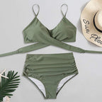 Damski Bikini Set High‑Waist o Komfortowej, Modelującej Linii