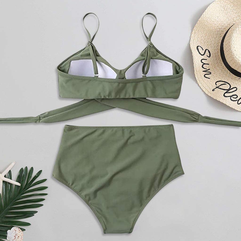 Damski Bikini Set High‑Waist o Komfortowej, Modelującej Linii