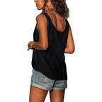 Damska Elegancka Tank Top o Letnim Kroju