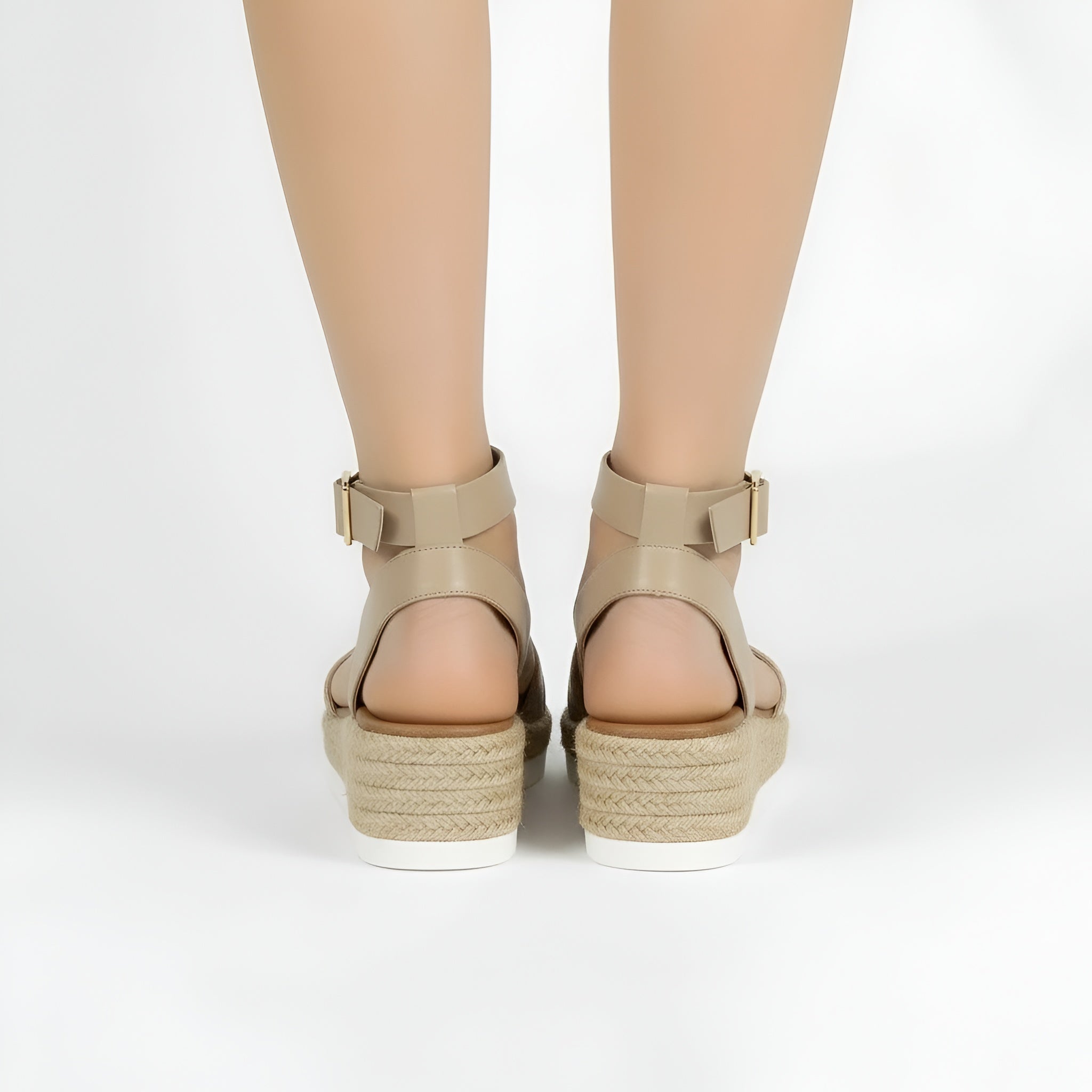 Damskie Sandały z Regulowanym Paskiem i Płaską Podeszwą