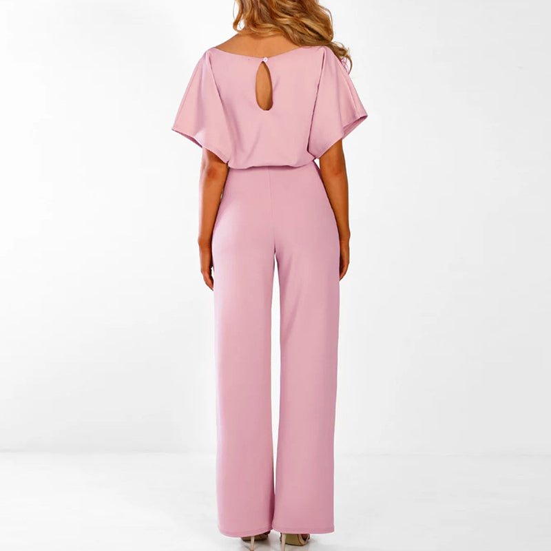 Elegancki Damski Jumpsuit z Flatterującym Krojem