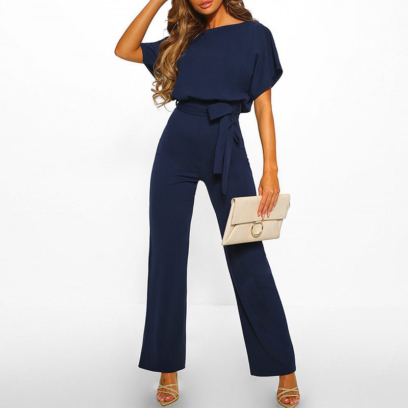 Elegancki Damski Jumpsuit z Flatterującym Krojem