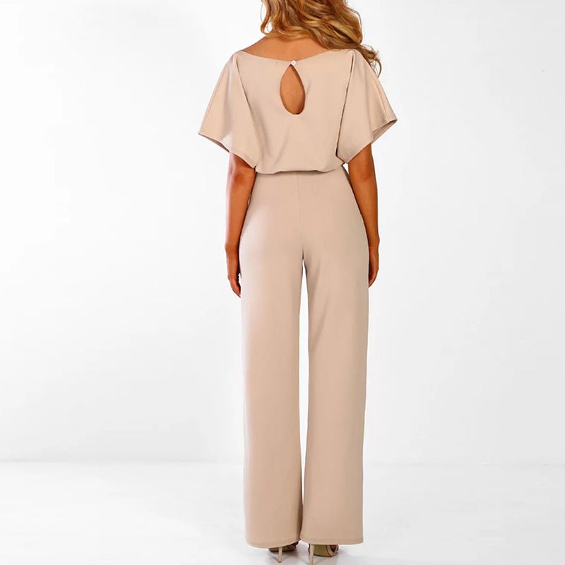 Elegancki Damski Jumpsuit z Flatterującym Krojem