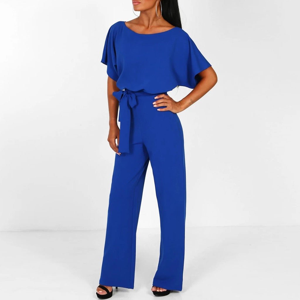 Elegancki Damski Jumpsuit z Flatterującym Krojem